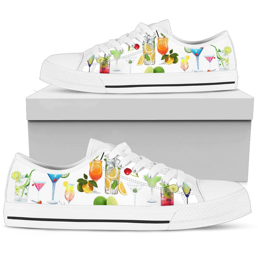 It's 5 O'clock Somewhere Women's Low Top Sneakers