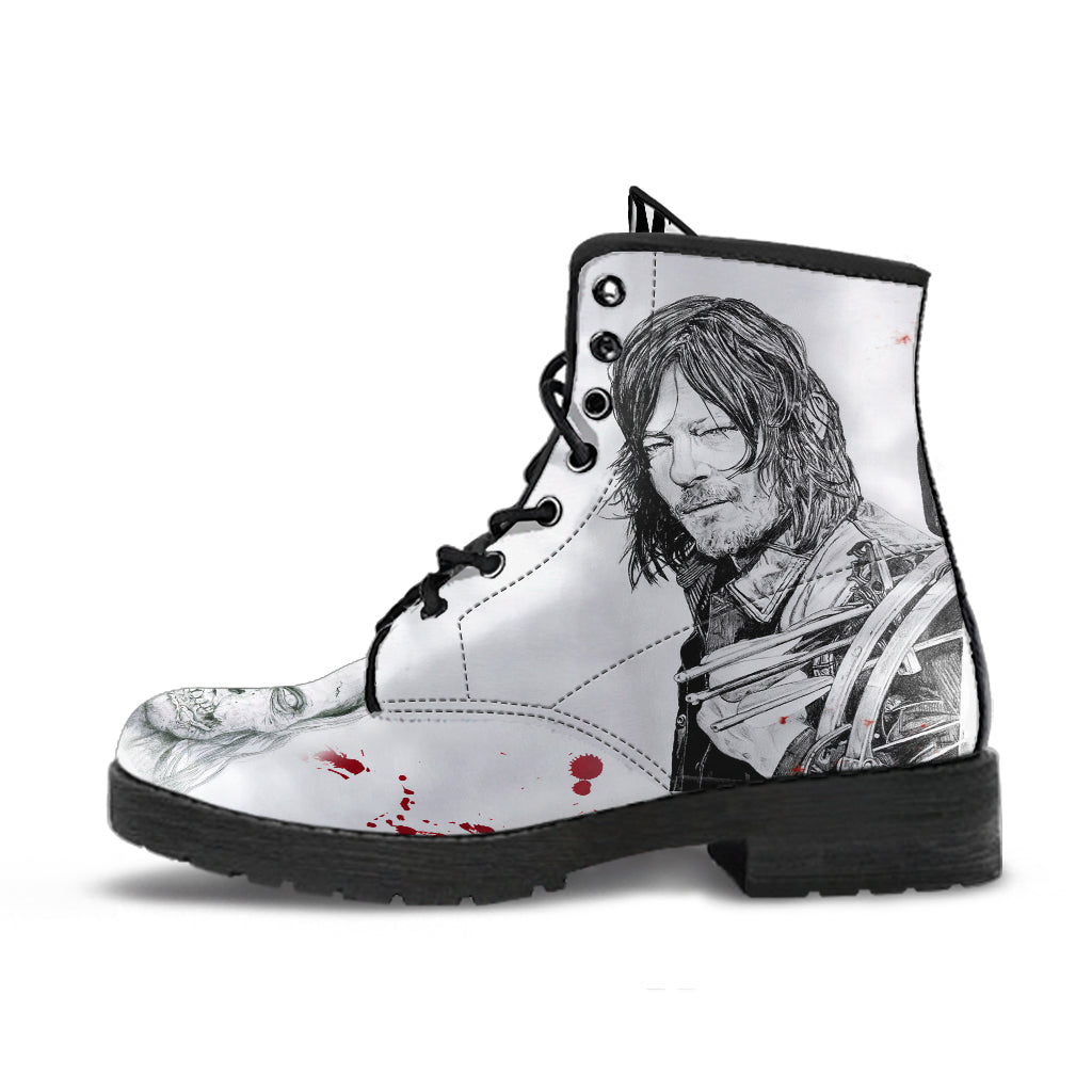 The Walking Dead Daryl Dixon Vegan Leather Boots