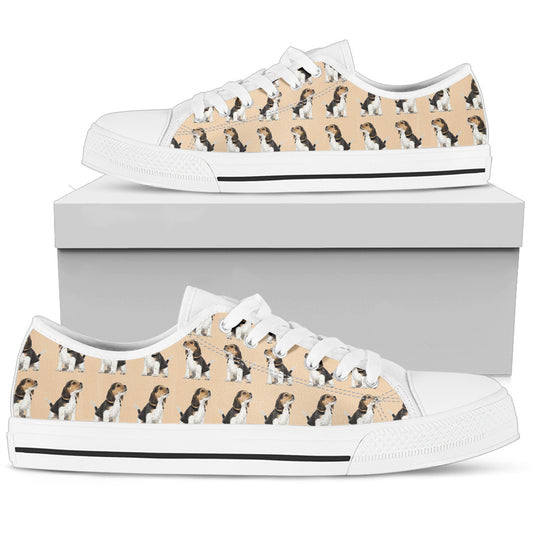 Beagle Women's Low Top Shoes