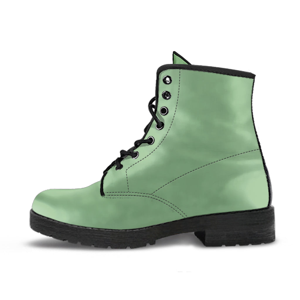 Sera foam Green Women Vegan Leather Boots