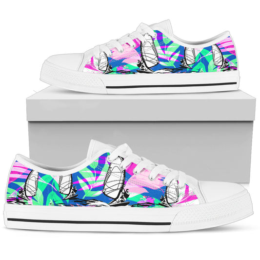 Windsurfing Women's Low Top Sneakers