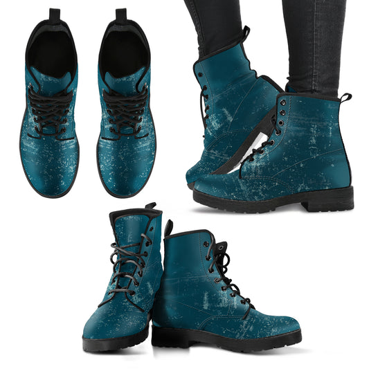 Grunge Women Vegan Leather Boots for Women