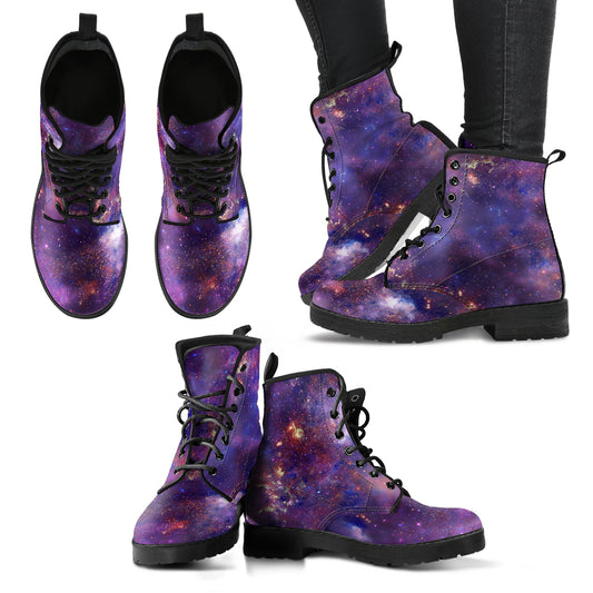 ECO-Leather Galaxy Boots Women's Vegan Leather Boots