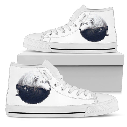 WOLF SHOES Women's High Top Sneakers