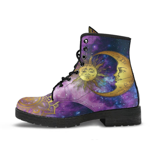 Forever Sun Moon Hippie Retro Boots