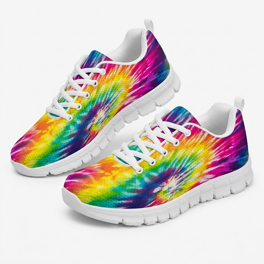 Tie Dye Women's Athletic Sneakers Shoes