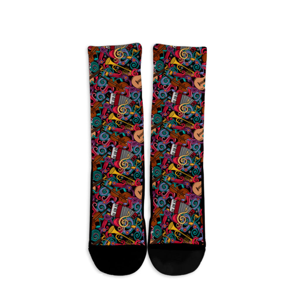 Musical Instrument United Women's Crew Socks