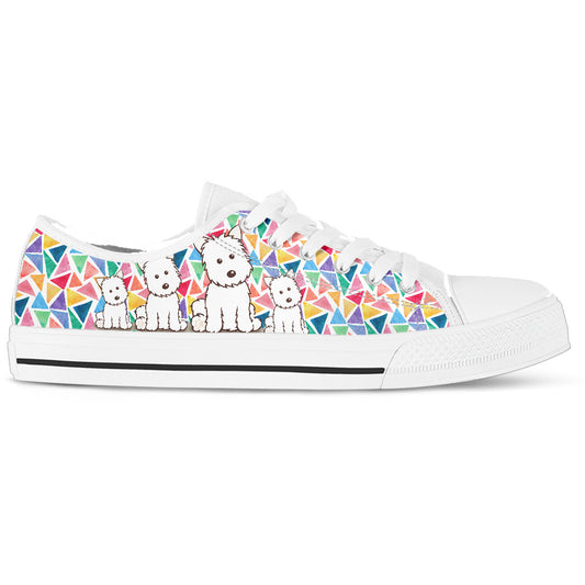 Westie Women's Low Top Sneakers