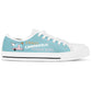 CRAZY CAMPAHOLIC KINDA GIRL Womens Low Top White Shoes