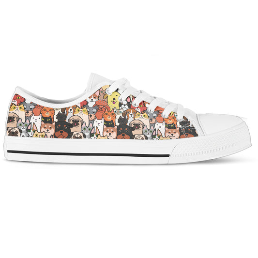 Cani e Gatti Women's Low Top Sneakers