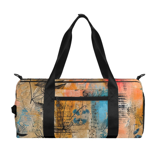 Orange Garden Bright and Beautiful Gym Bag - READY TO SHIP
