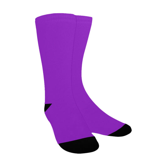 Deeep Violet Socks - Custom Socks for Women Made in USA