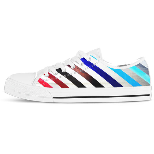 Lined Up Women's Low Top Sneakers in White