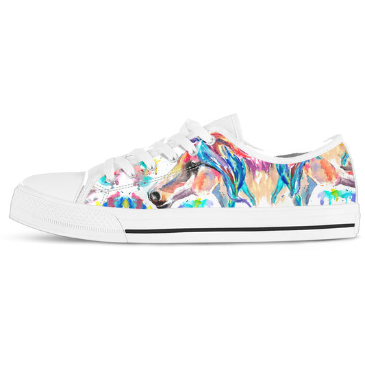 Horse Women's Low Top Shoes