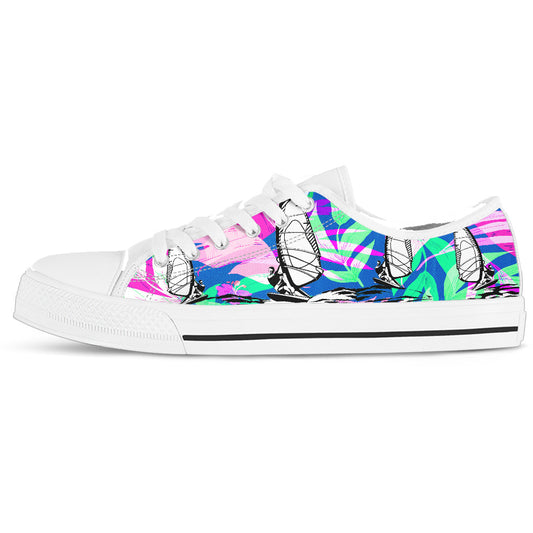 Windsurfing Women's Low Top Sneakers