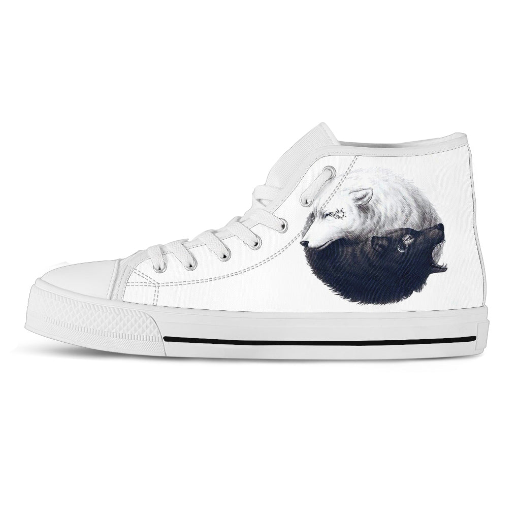 WOLF SHOES Women's High Top Sneakers