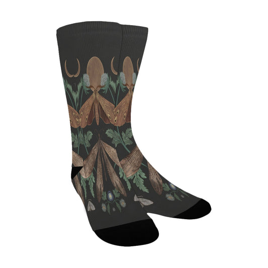 Lunar Wings Socks - Custom Socks for Women Made in USA