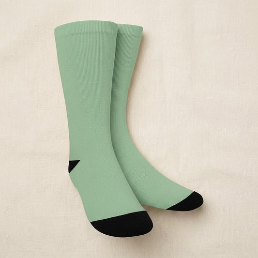 Seea Foam Green Socks - Custom Socks for Women Made in USA