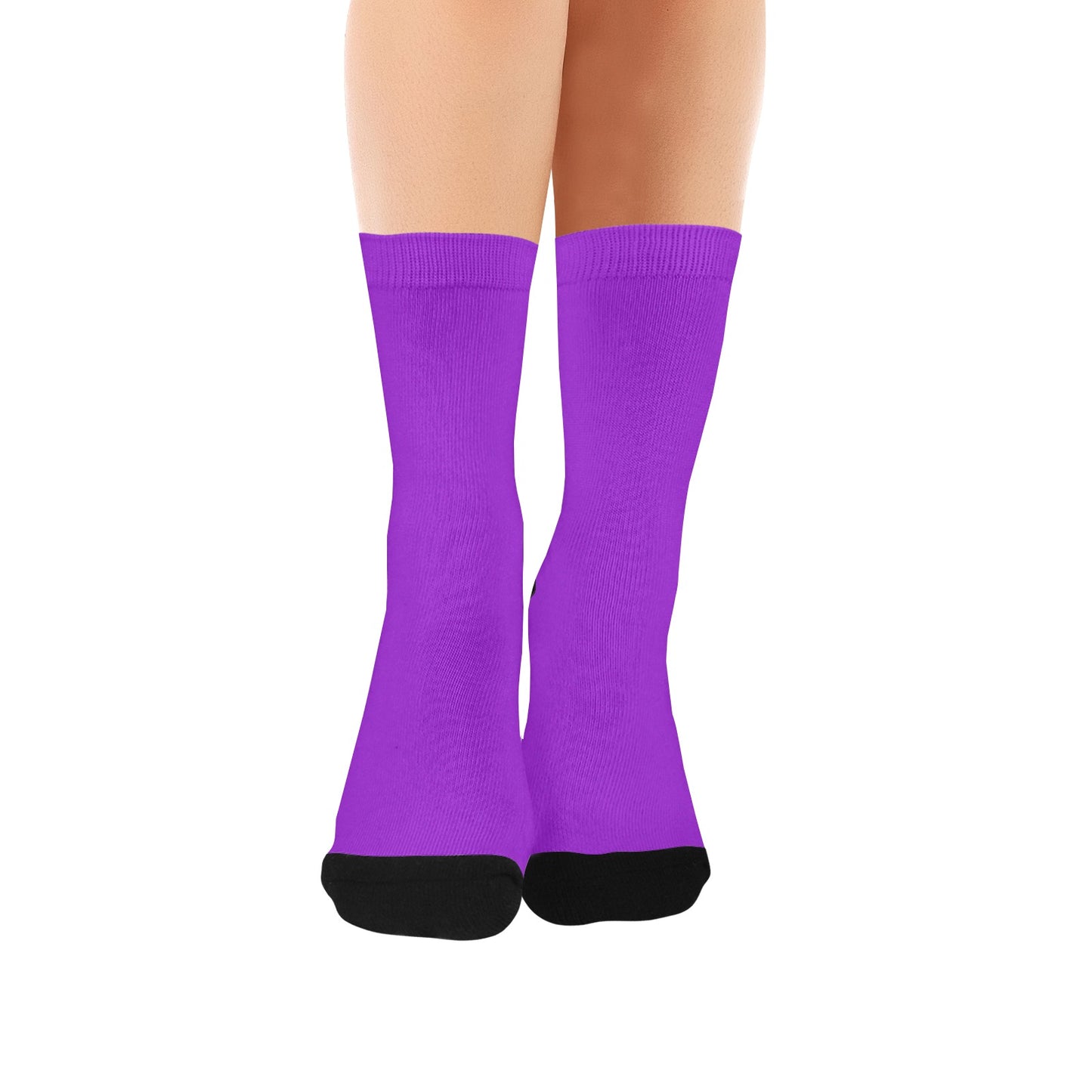 Deeep Violet Socks - Custom Socks for Women Made in USA