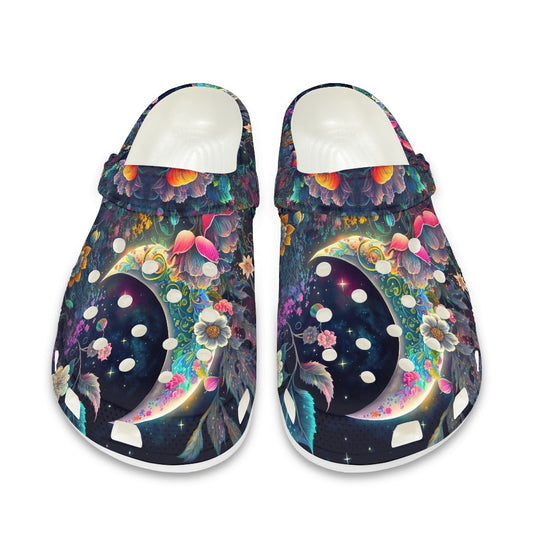 Sleepy Fantasy Garden Women's Adult Clogs Shoes