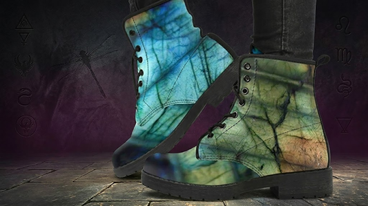 Alchemy Women's Vegan Leather Combat Boots