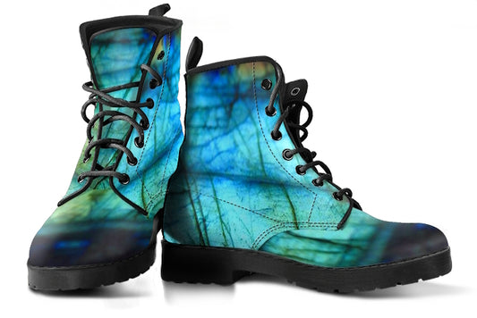 Alchemy Women's Vegan Leather Combat Boots