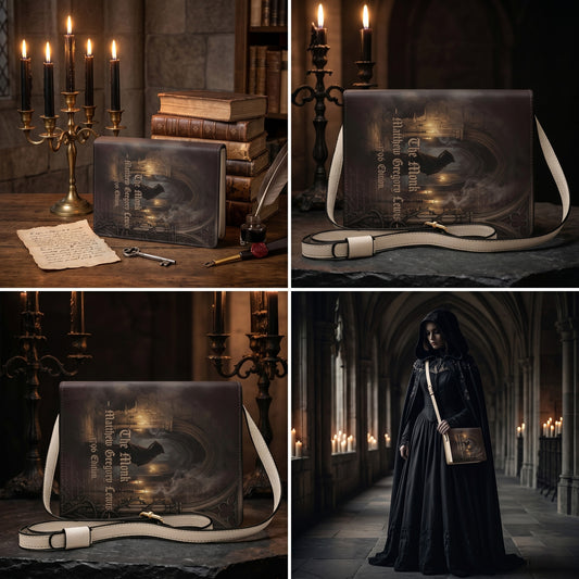 the monk matthew gregory lewis gothic literary crossbody bag for women – Sole Design Studio