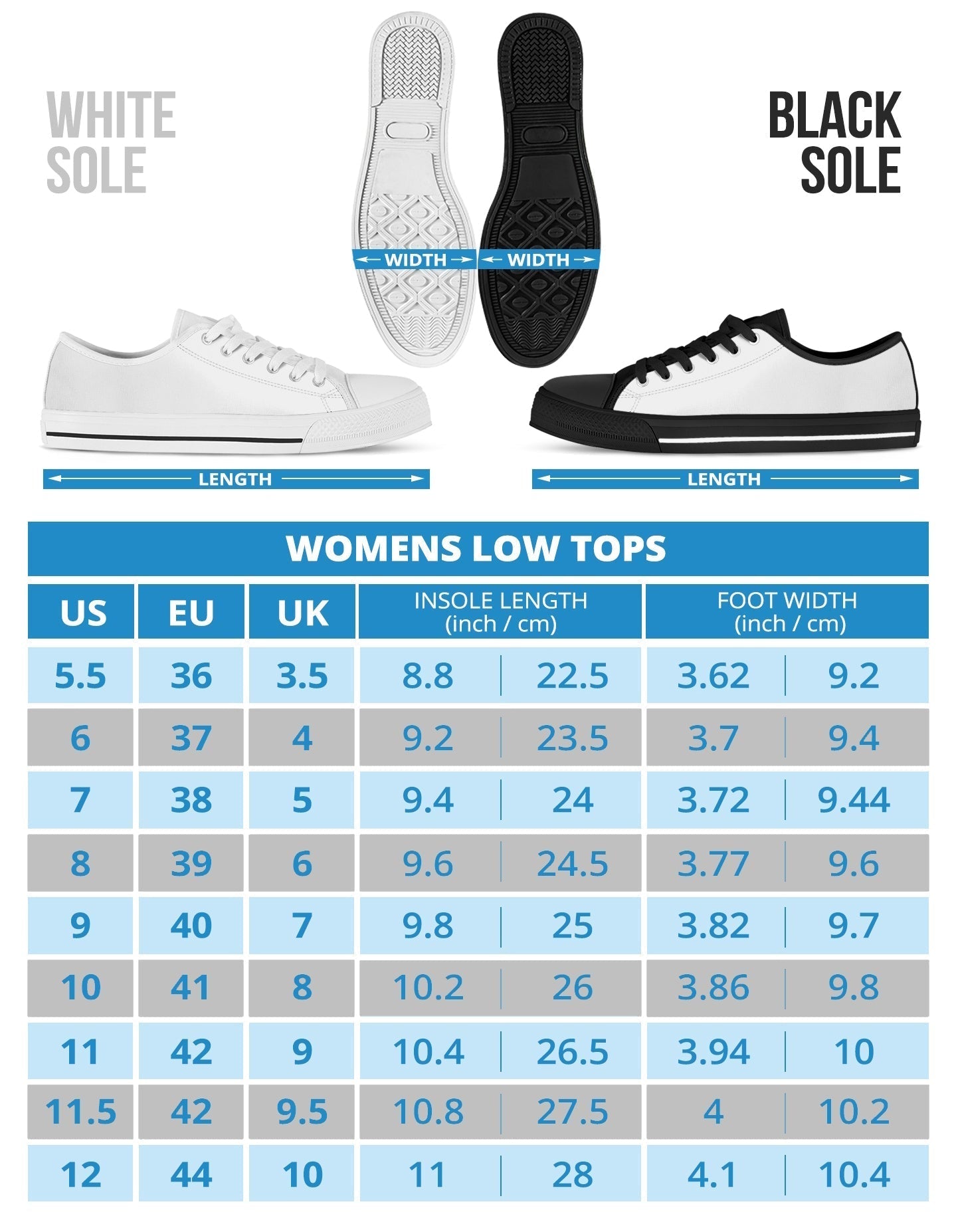 Skydiving Women's Low Top Shoes