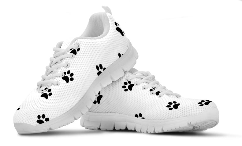 Paw Prints Women's Athletic Sneakers