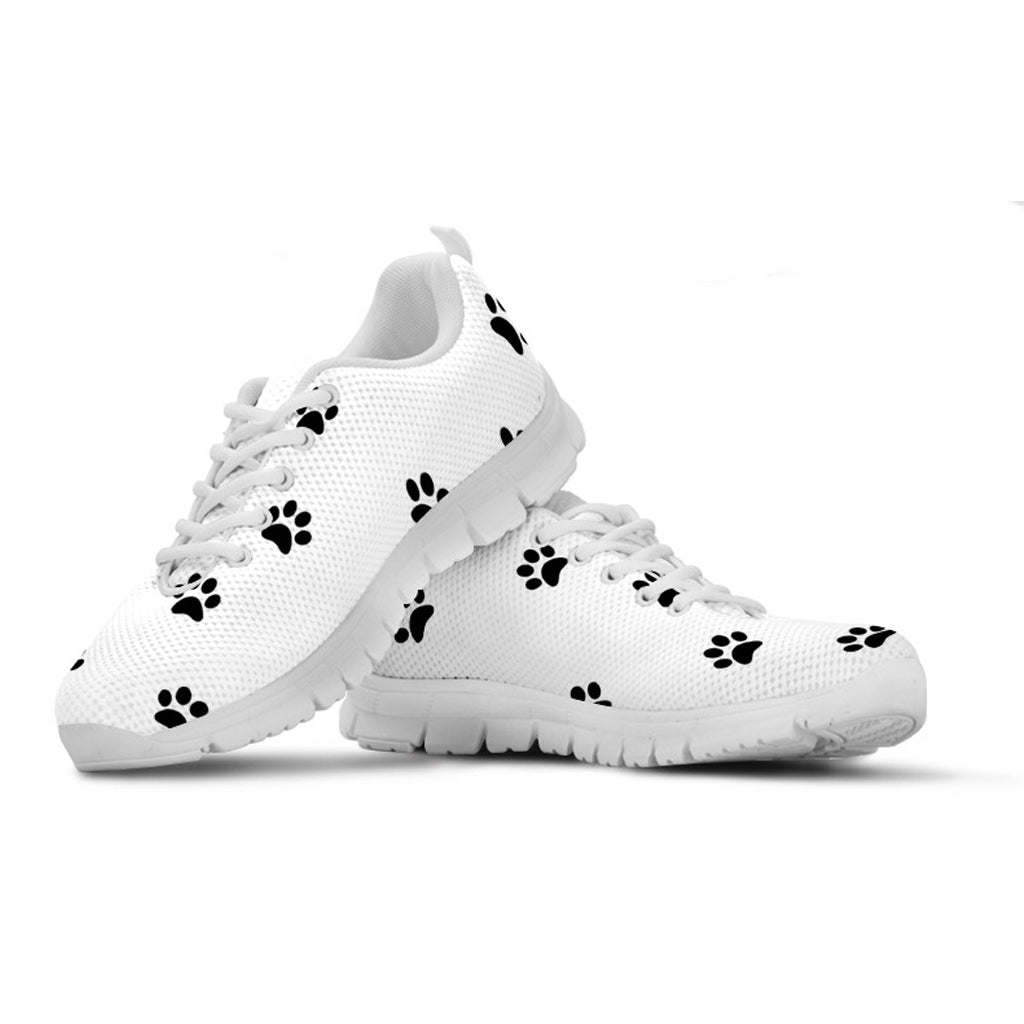 Paw Prints Women's Athletic Sneakers