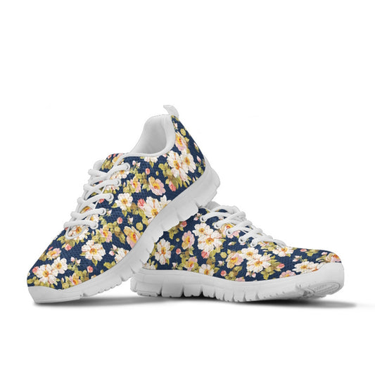 Spring Flowers Athletic Sneakers