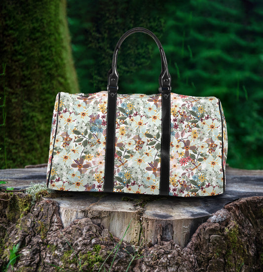 Beautiful Floral Women's Travel Bag