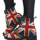 British Union Jack Vegan Leather Boots