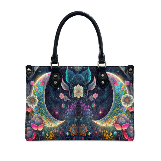 Sleepy Fantasy Garden Women's Vegan Leather Handbag