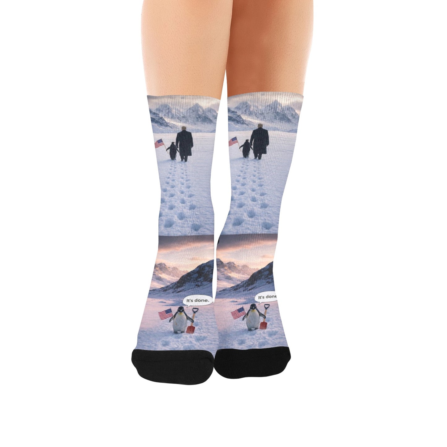 Penguin Said It’s Done - Custom Socks for Women
