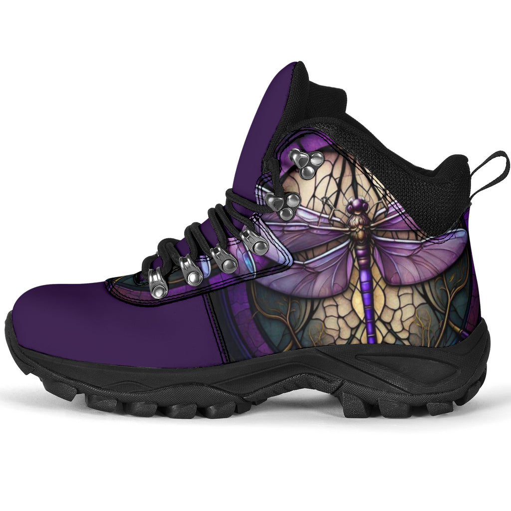 Dragonfly Purple Alpine Boots