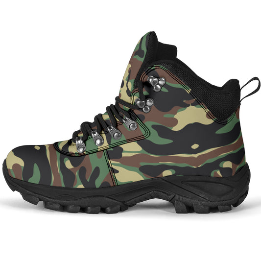 Camouflage Alpine Boots