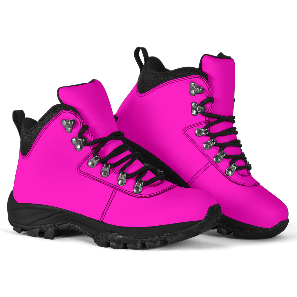 Hot Pink Alpine Boots