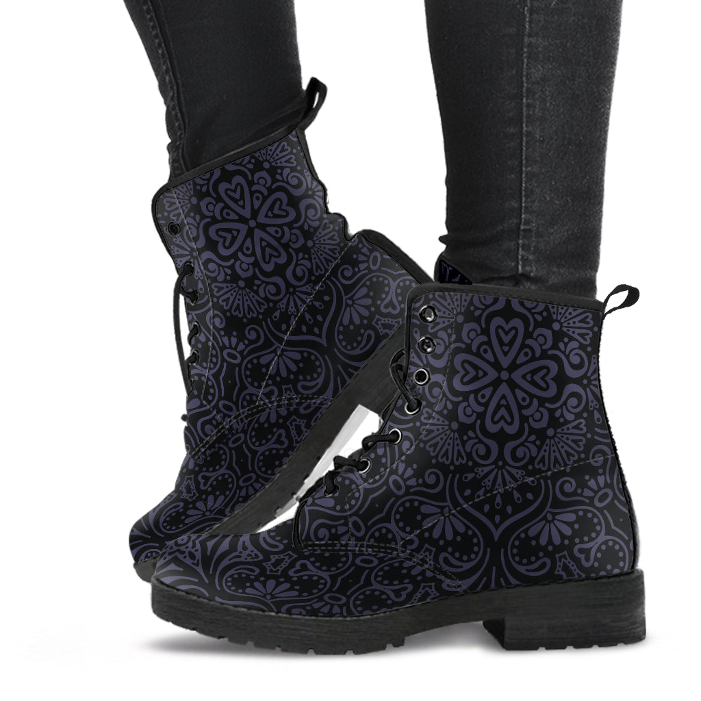 Bohemian Eclipse Subtle Pattern Boots