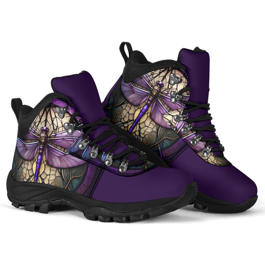 Dragonfly Purple Alpine Boots
