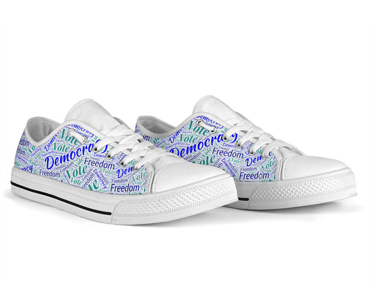 Freedom Democracy Vote Low Top Sneakers