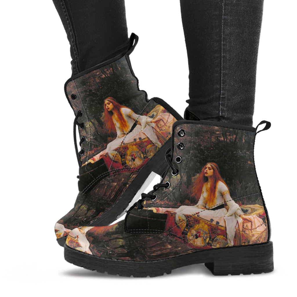 Lady of Shalott Vegan Leather Boots