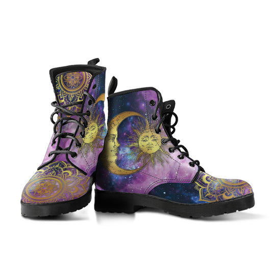 Forever Sun Moon Hippie Retro Boots