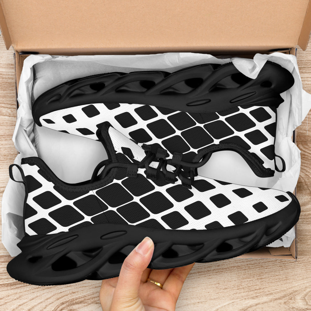 Black Diamonds on Black Sneakers