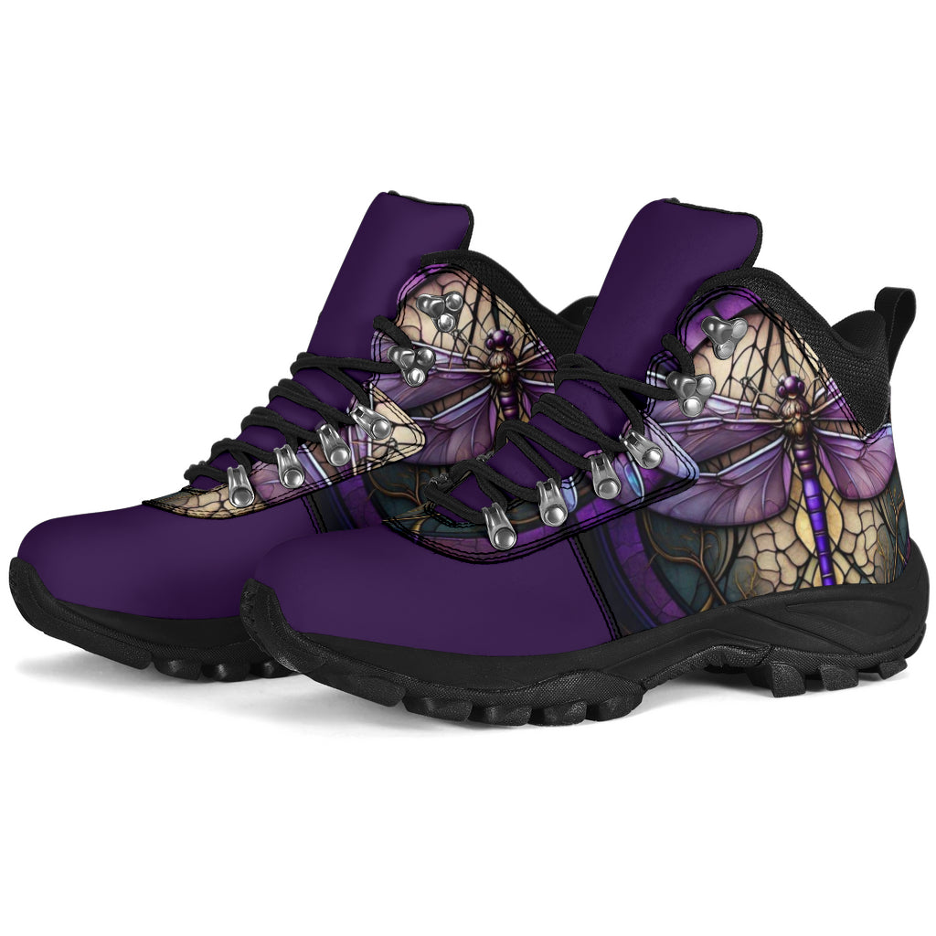 Dragonfly Purple Alpine Boots