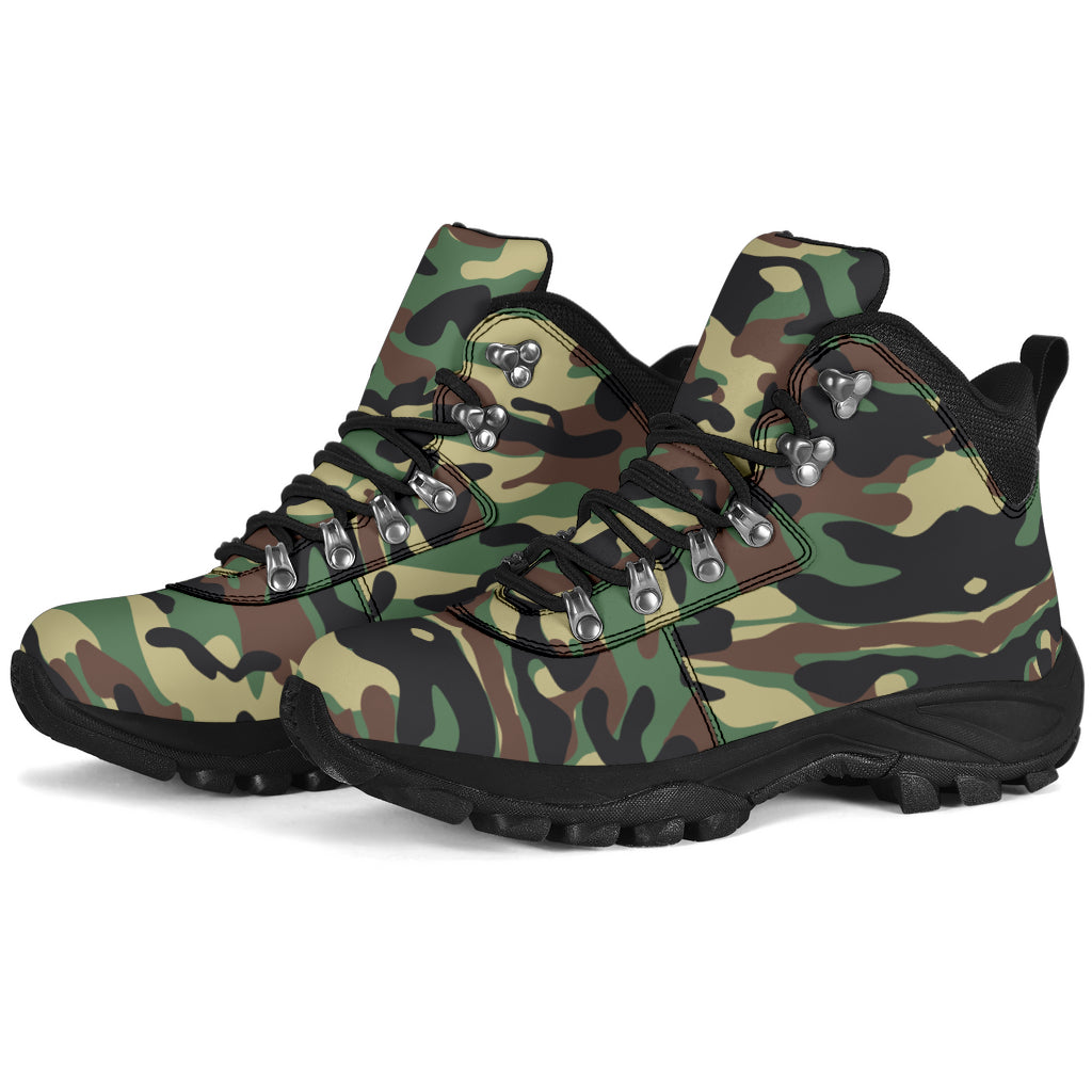 Camouflage Alpine Boots