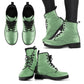Sera foam Green Women Vegan Leather Boots