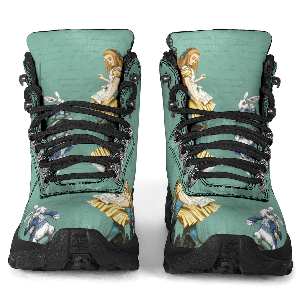 Alice in Wonderland Alpine Boots