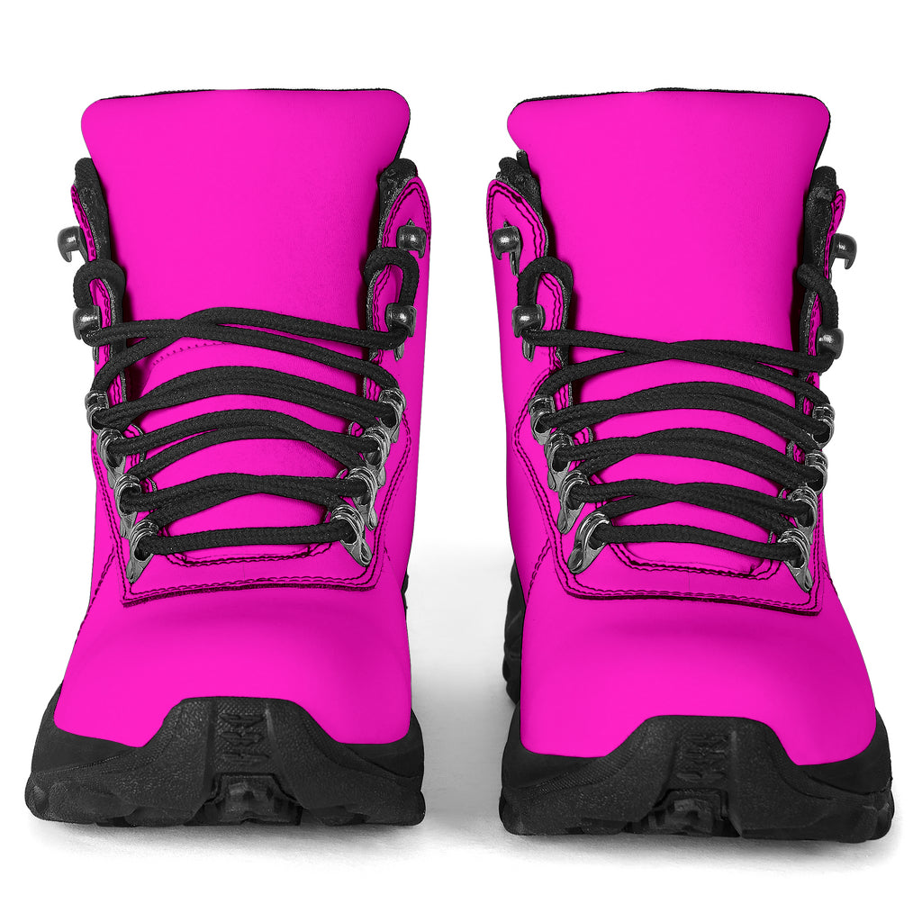 Hot Pink Alpine Boots