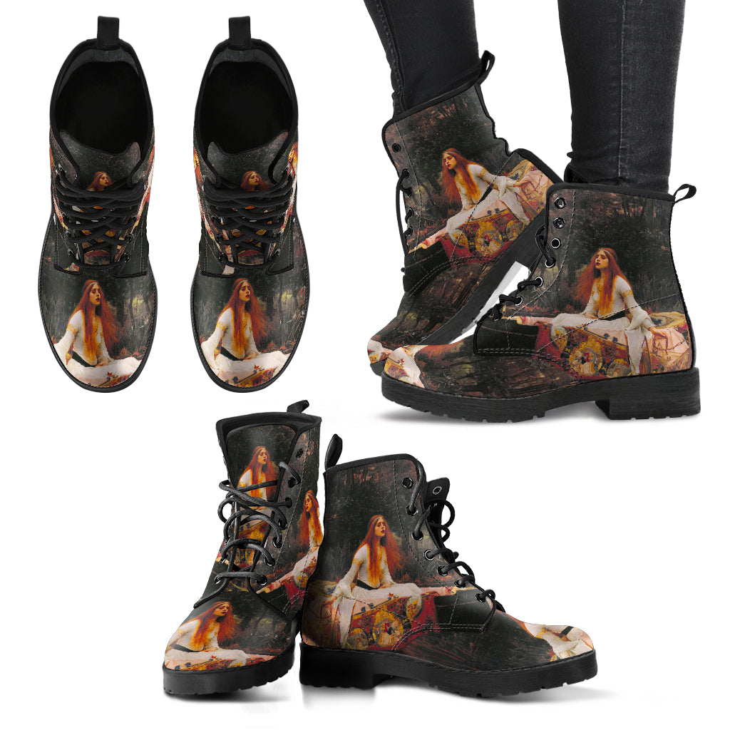 Lady of Shalott Vegan Leather Boots